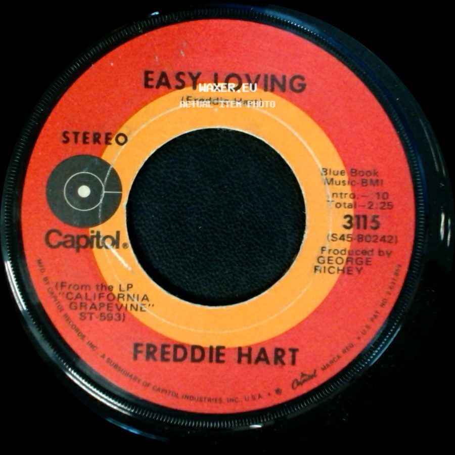 Freddie Hart - Easy Loving / Brother Bluebird side A