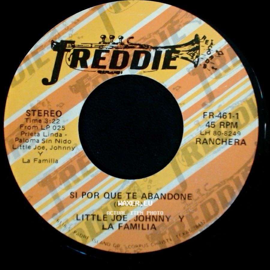 Little Joe, Johnny Y La Familia - Hay Que Olvidar Lo Del Ayer / Good Time Charlies Got The Blues / Si Por Que Te Abandone side B