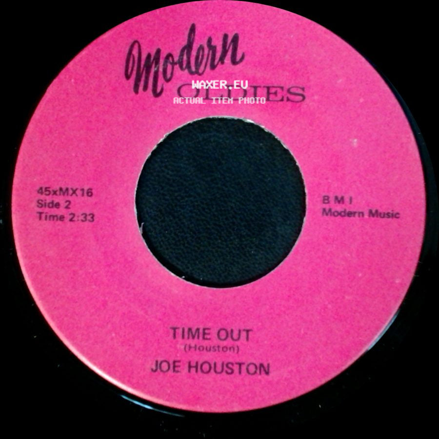 Joe Houston - All Night Long / Time Out side B
