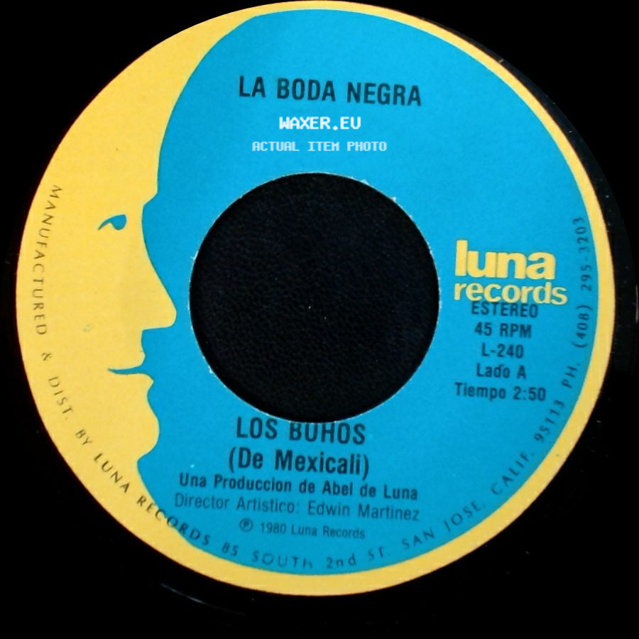 Los Buhos - La Boda Negra / Vive Feliz side A