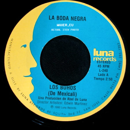 Los Buhos - La Boda Negra / Vive Feliz side A