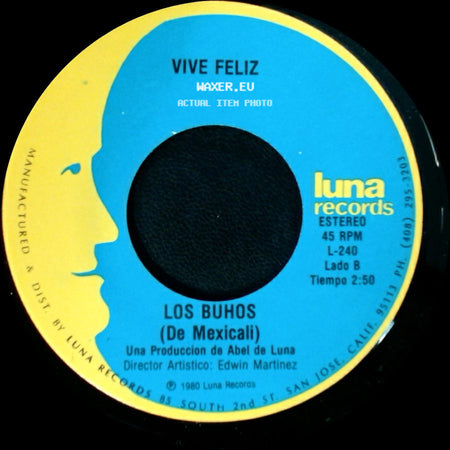 Los Buhos - La Boda Negra / Vive Feliz side B