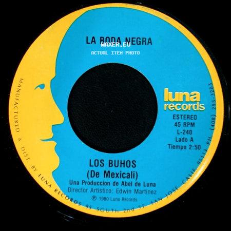 Los Buhos (De Mexicali) - La Boda Negra / Vive Feliz side A