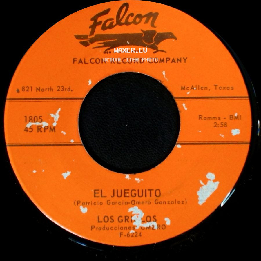 Los Grillos - El Jueguito / Solitario - Oh Lonesome Me side A