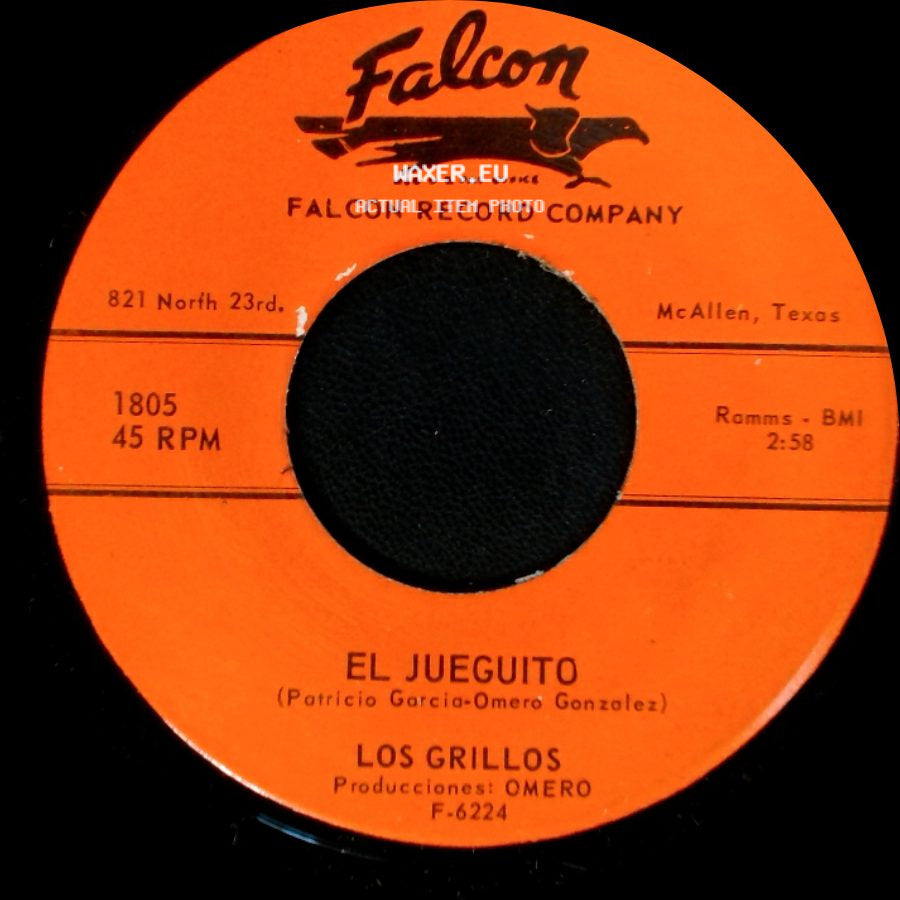 Los Grillos - El Jueguito / Solitario - Oh Lonesome Me side A