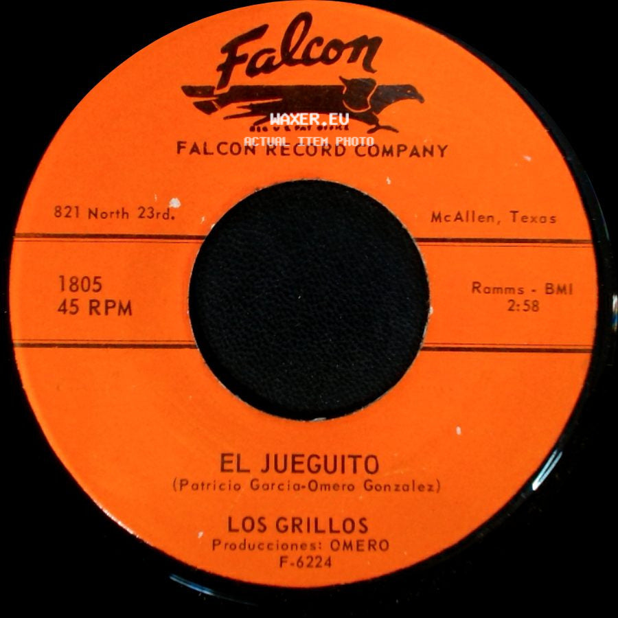 Los Grillos - El Jueguito / Solitario - Oh Lonesome Me side A