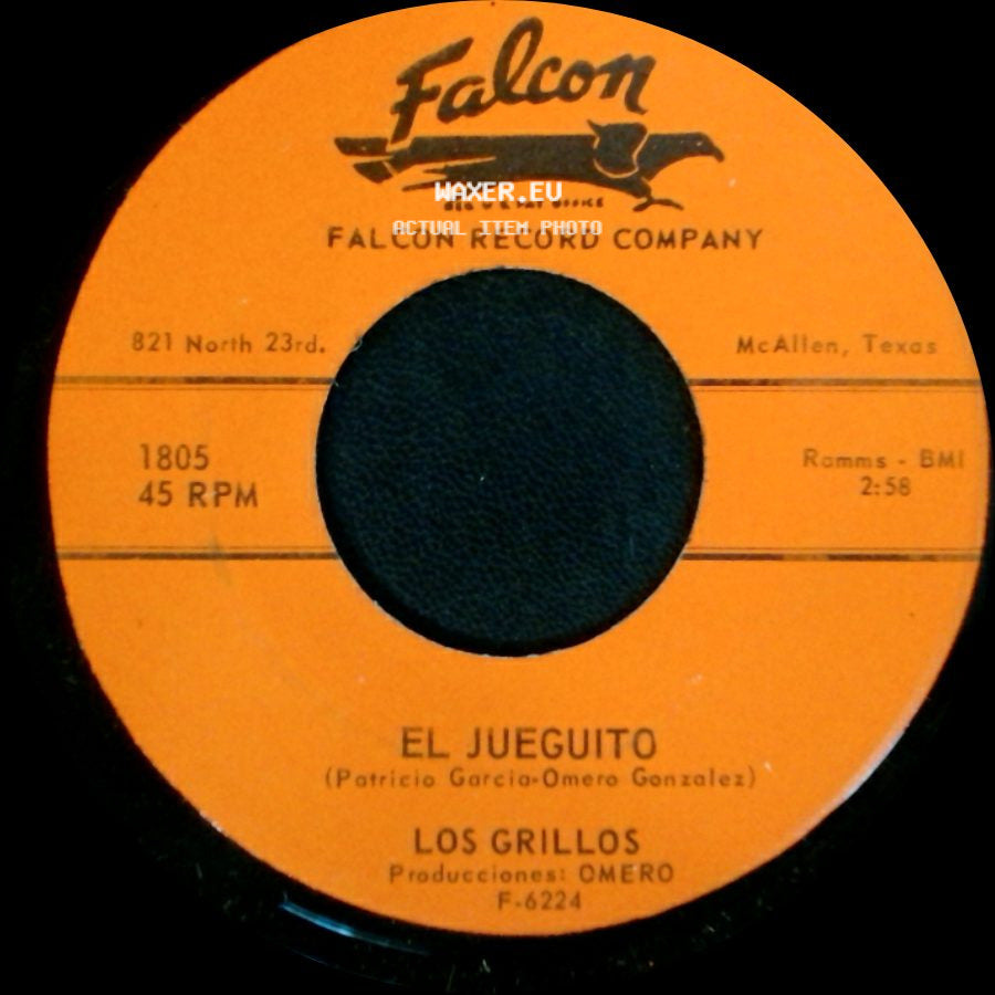 Los Grillos - Solitario - Oh Lonesome Me / El Jueguito side B