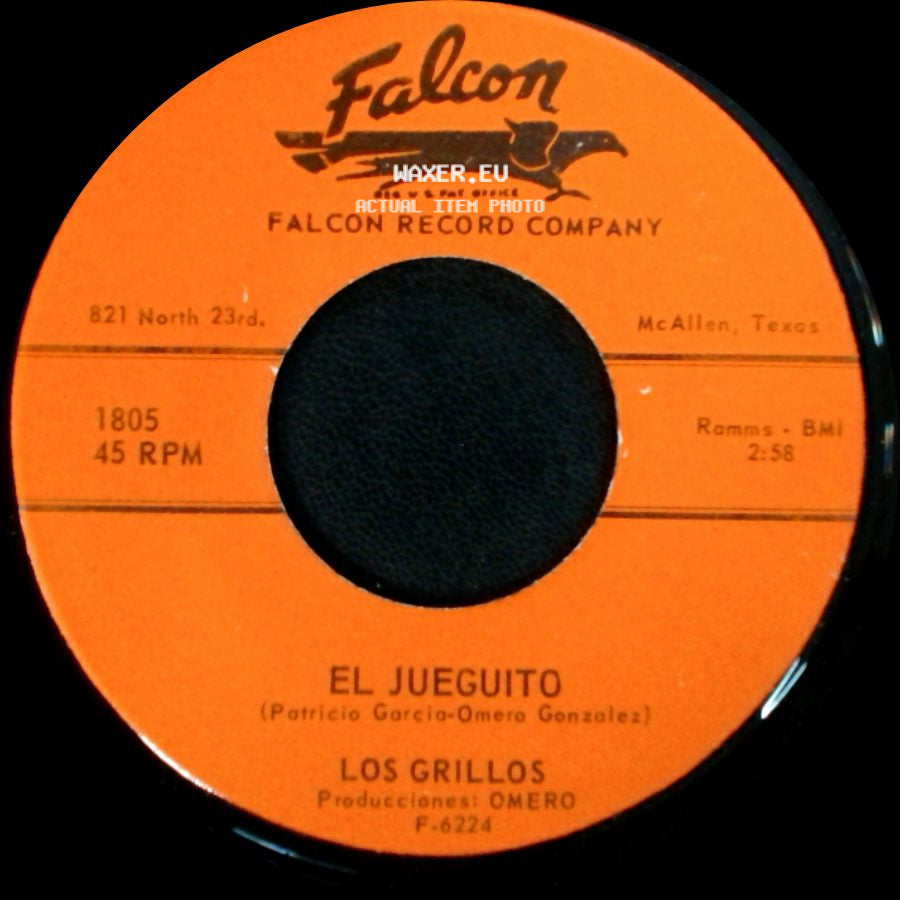 Los Grillos - El Jueguito / Solitaro - Oh Lonesome Me side A