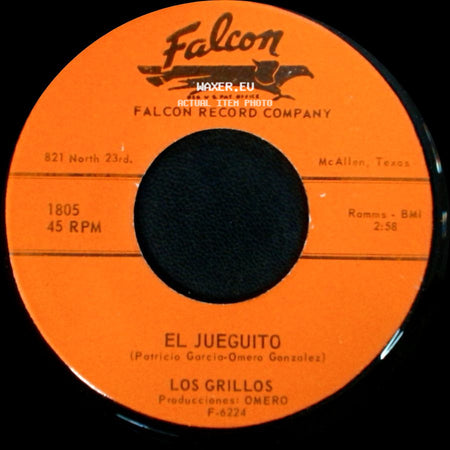Los Grillos - El Jueguito / Solitaro - Oh Lonesome Me side A