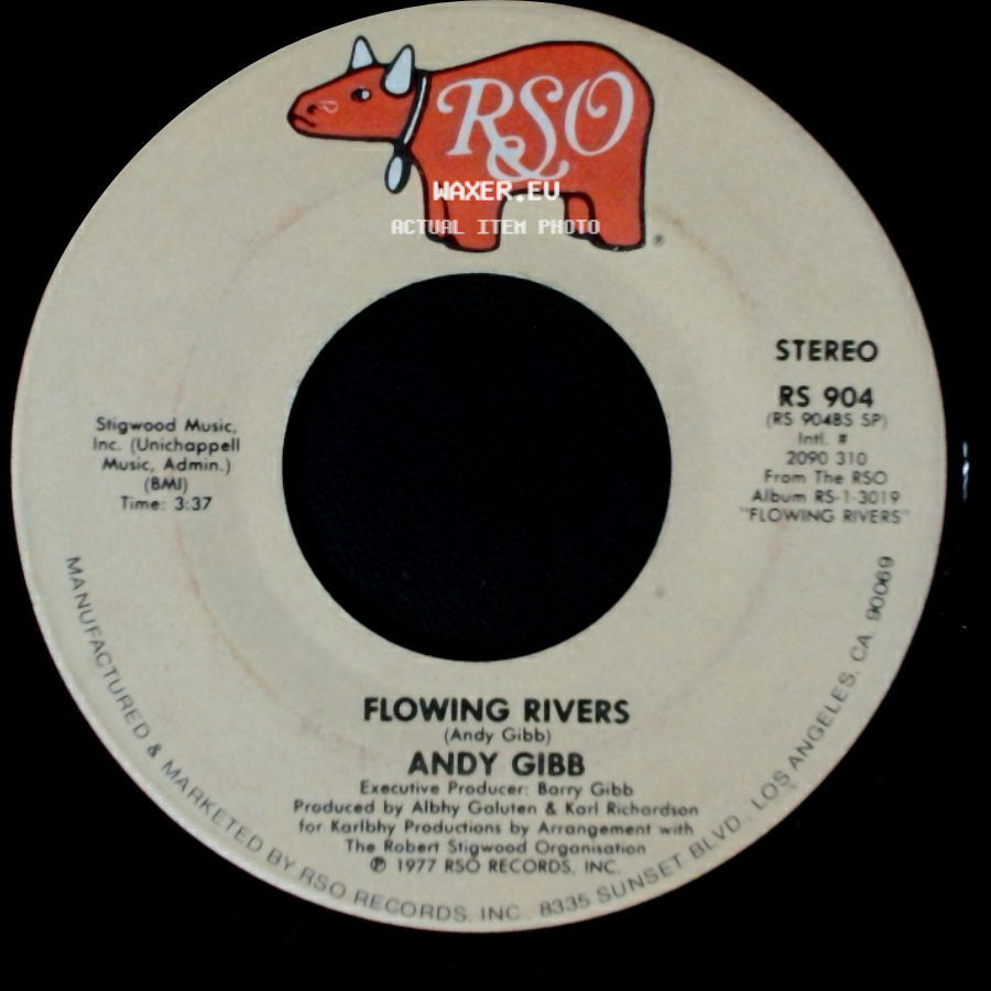 Andy Gibb - Flowing Rivers / An Everlasting Love side A