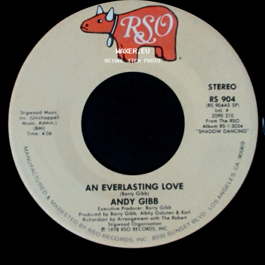 Andy Gibb - Flowing Rivers / An Everlasting Love side B
