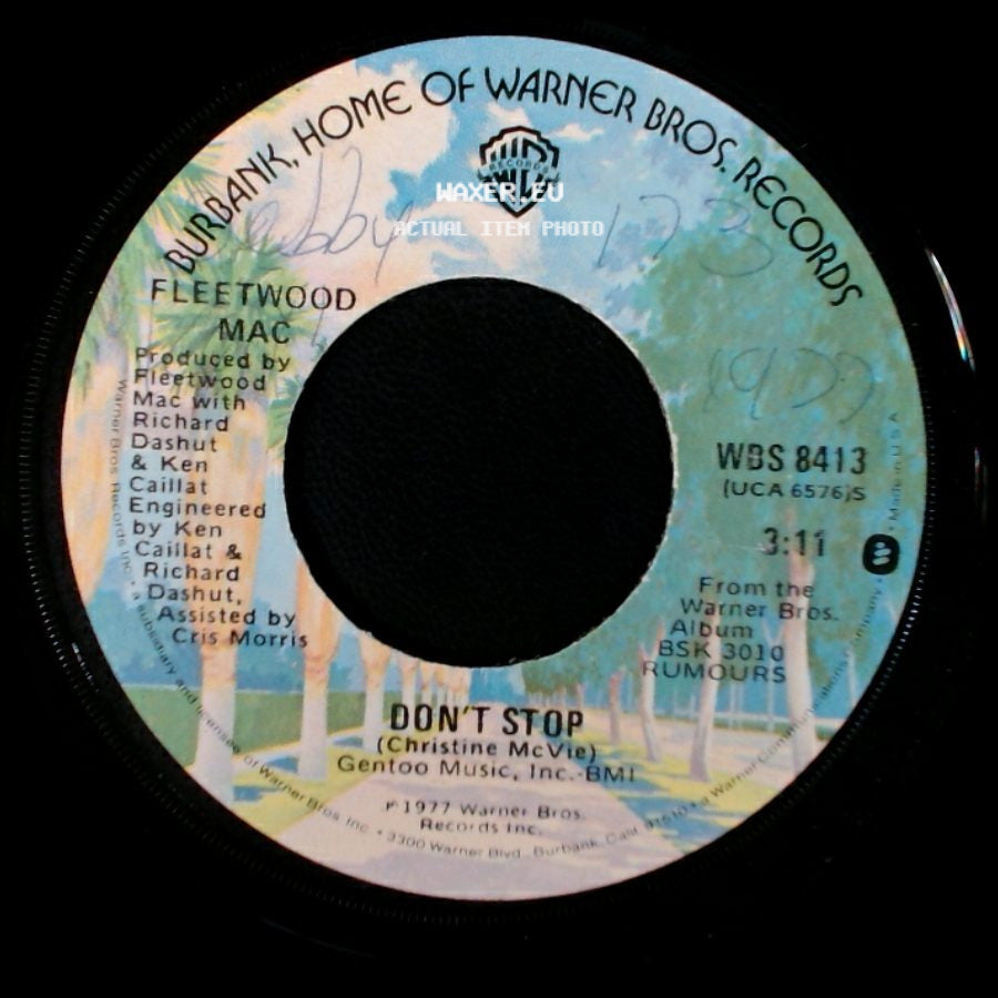 Fleetwood Mac - Don't Stop / Never Going Back Again side A