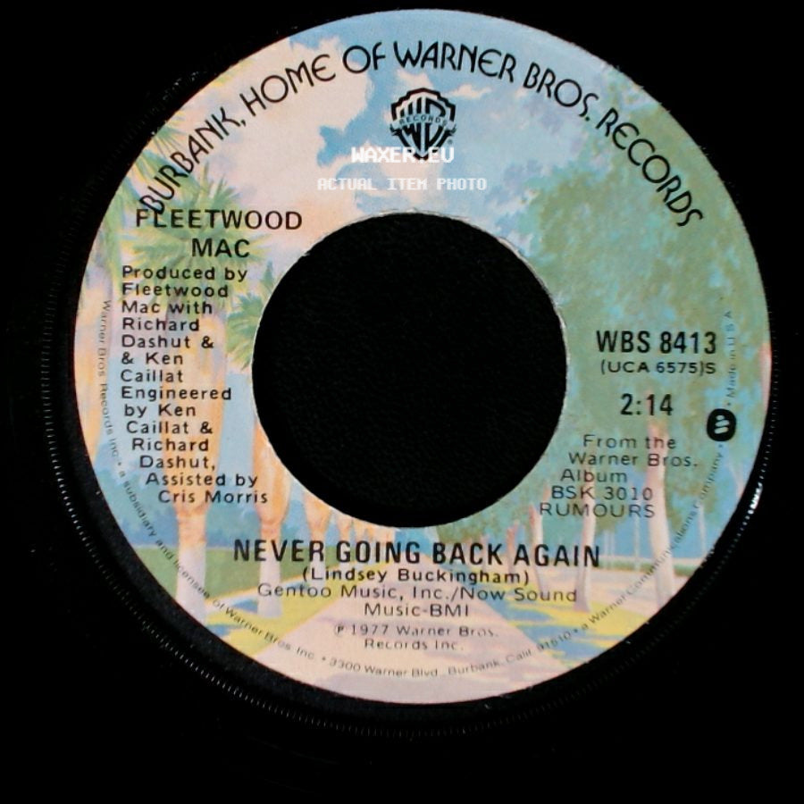 Fleetwood Mac - Don't Stop / Never Going Back Again side B
