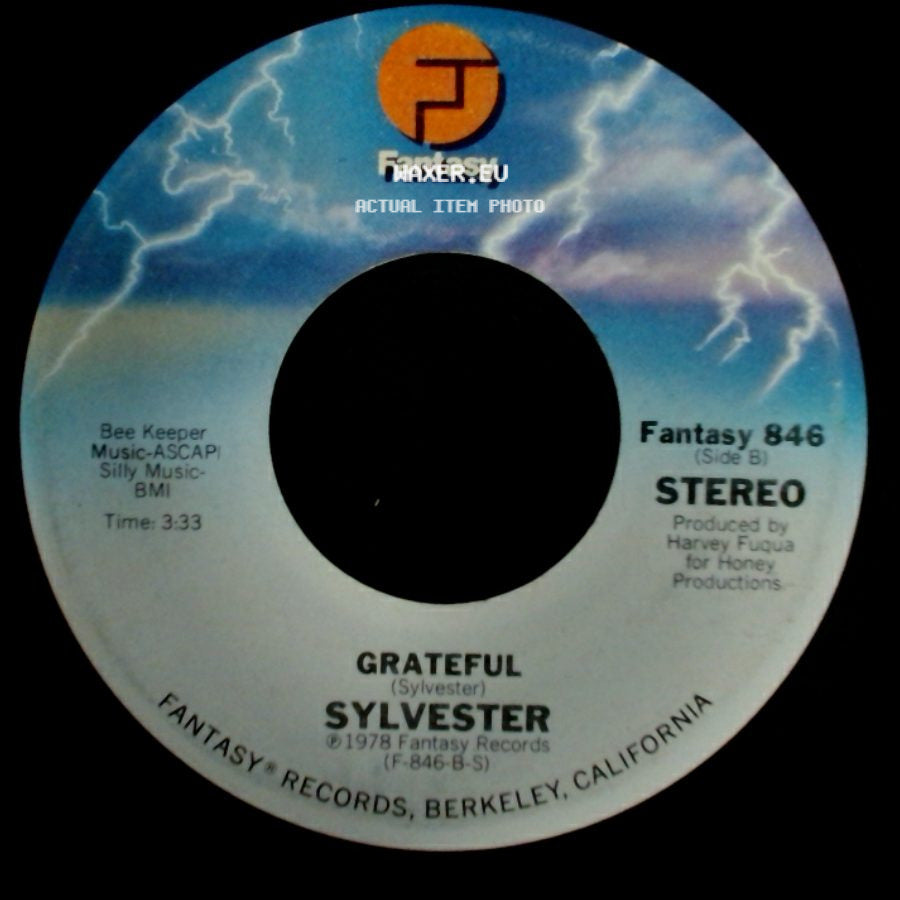 Sylvester - You Make Me Feel (Mighty Real) / Grateful side B