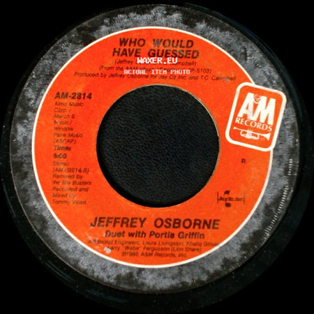Jeffrey Osborne - Who Would Have Guessed / You Should Be Mine (The Woo Woo Song) side A