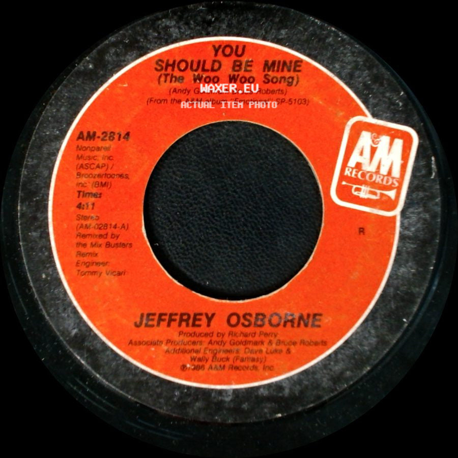 Jeffrey Osborne - Who Would Have Guessed / You Should Be Mine (The Woo Woo Song) side B