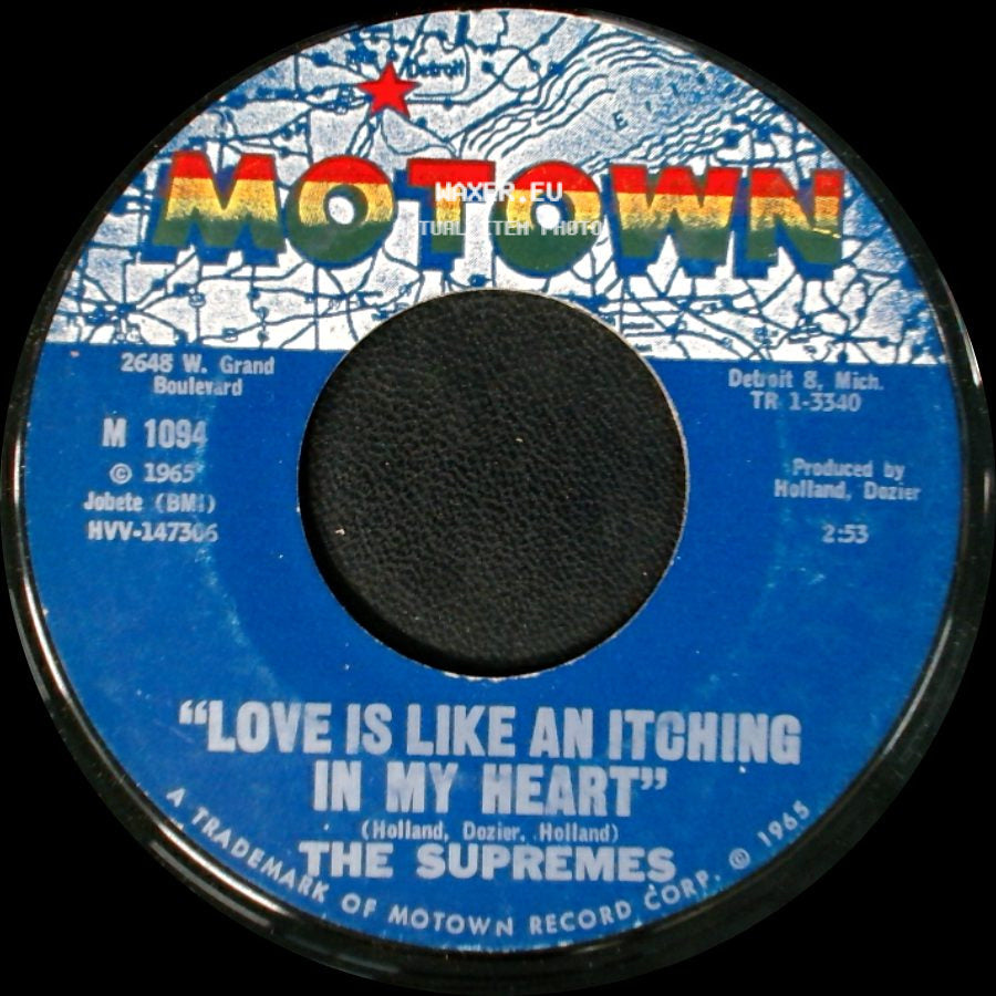 The Supremes - He's All I Got / Love Is Like An Itching In My Heart side B