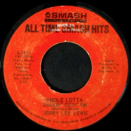Jerry Lee Lewis - Whole Lotta Shakin' Goin' On / Breathless side A