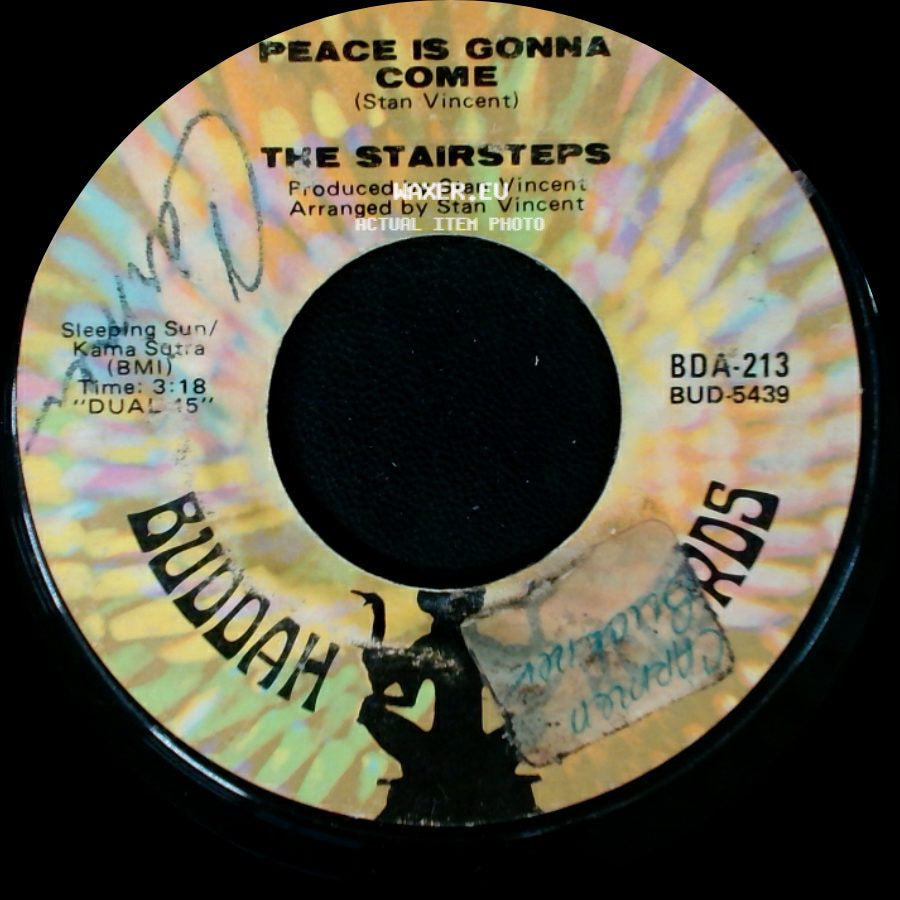 The Stairsteps - Didn't It Look So Easy / Peace Is Gonna Come side B