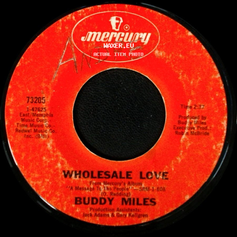 Buddy Miles - Wholesale Love / That's The Way Life Is side A