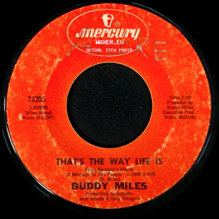 Buddy Miles - Wholesale Love / That's The Way Life Is side B