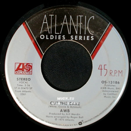 Awb / Average White Band - Cut The Cake / Nothing You Can Do side A