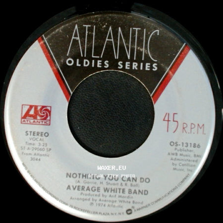 Awb / Average White Band - Cut The Cake / Nothing You Can Do side B