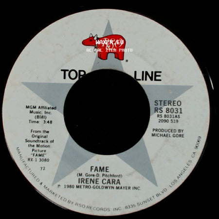 Irene Cara - Out Here On My Own / Fame side B