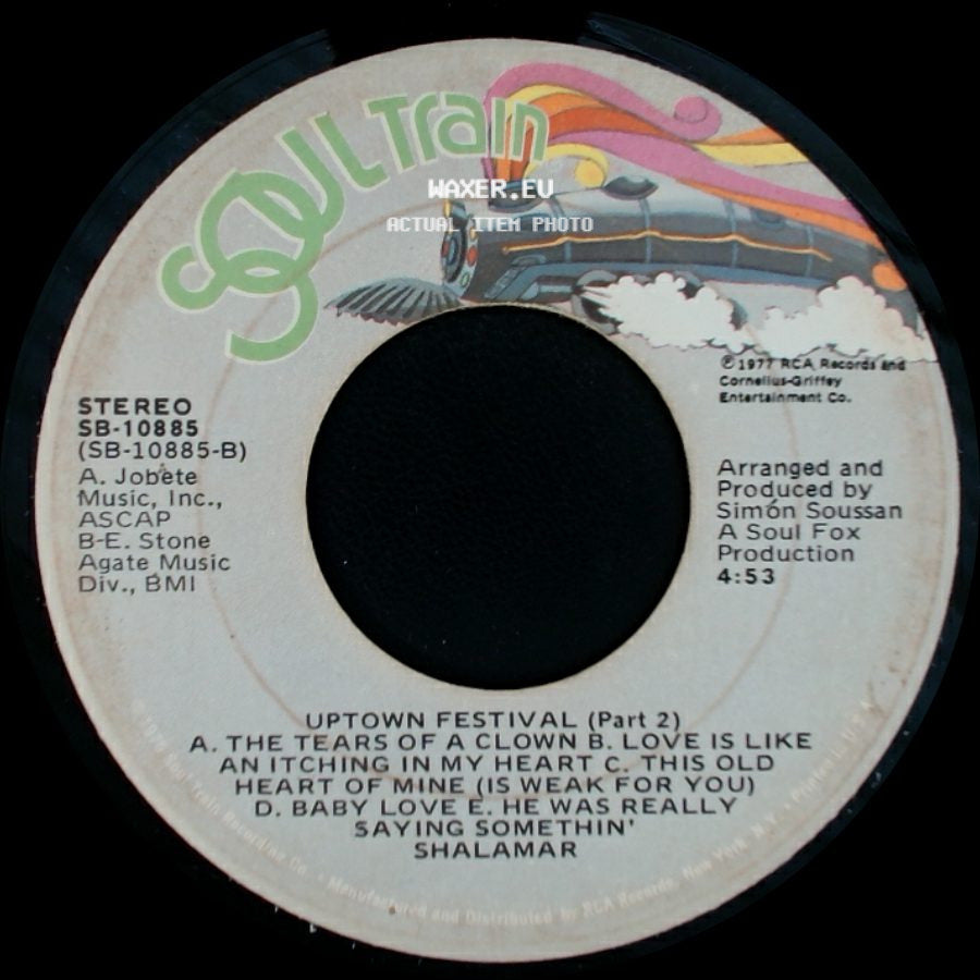 Shalamar - Uptown Festival (Part 2) / Uptown Festival (Part 1) side A