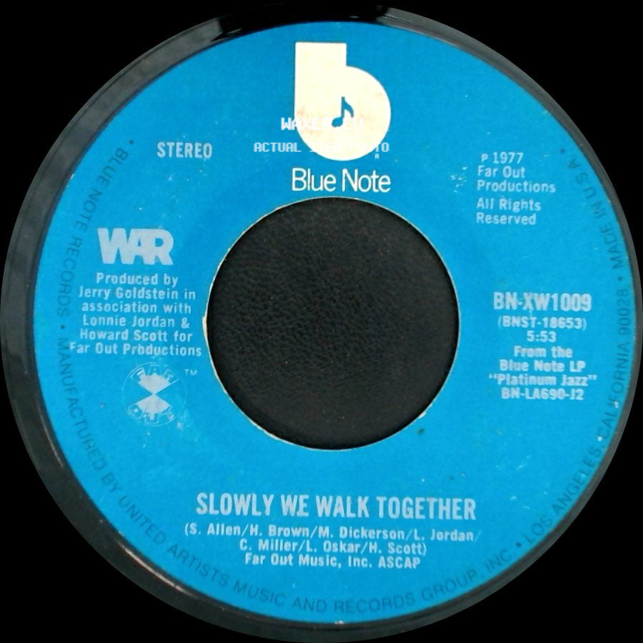 War - Slowly We Walk Together / L.A. Sunshine side A