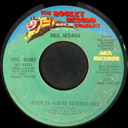 Neil Sedaka - Bad Blood / Your Favorite Entertainer side B