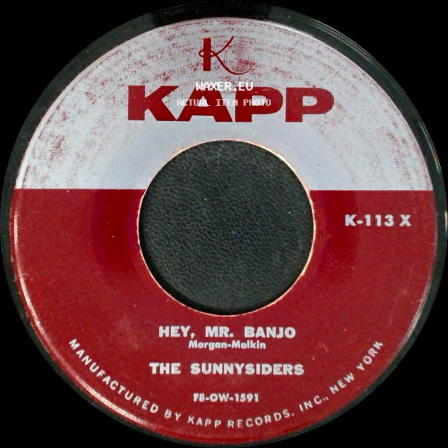The Sunnysiders - Zoom, Zoom, Zoom / Hey, Mr. Banjo side B