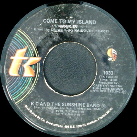 K C And The Sunshine Band - Come To My Island / Do You Wanna Go Party side A