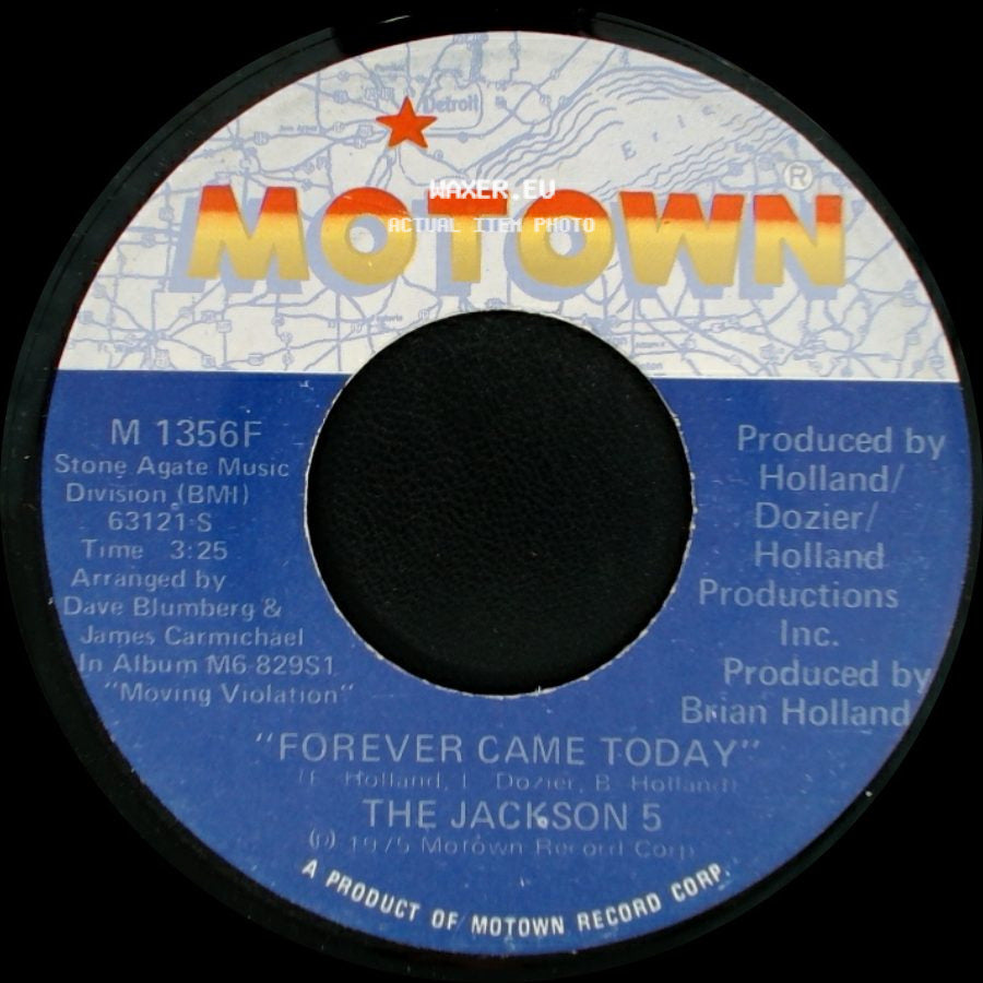 The Jackson 5 - All I Do Is Think Of You / Forever Came Today side B