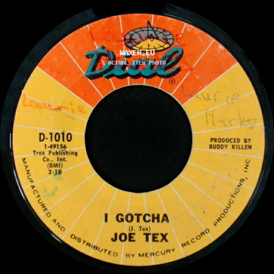 Joe Tex - A Mother's Prayer / I Gotcha side B