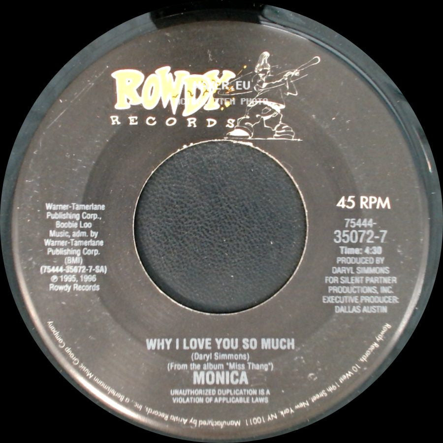 Monica - Why I Love You So Much / Ain't Nobody (Main Mix) side A