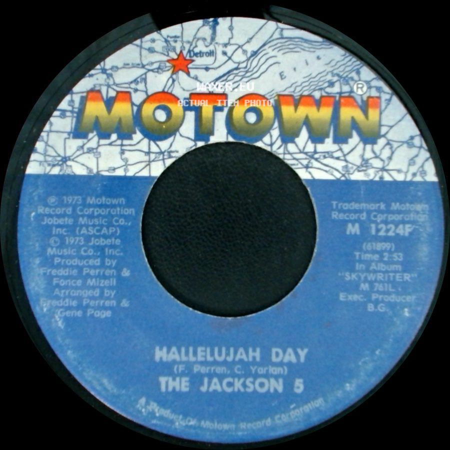 The Jackson 5 - Hallelujah Day / You Made Me What I Am side A