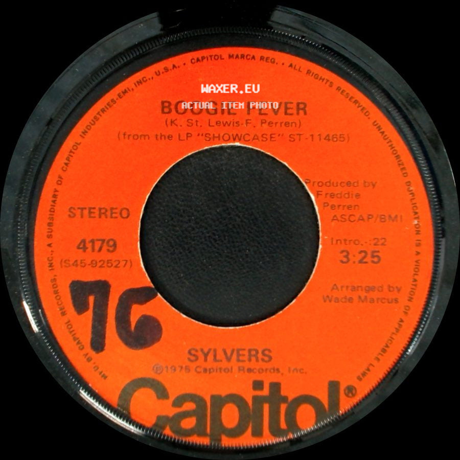 Sylvers - Boogie Fever / Free Style side A