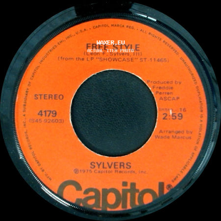 Sylvers - Free Style / Boogie Fever side A