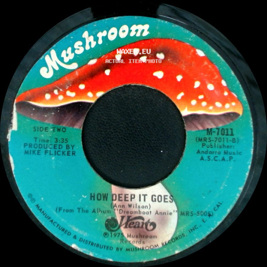 Heart - Magic Man / How Deep It Goes side B