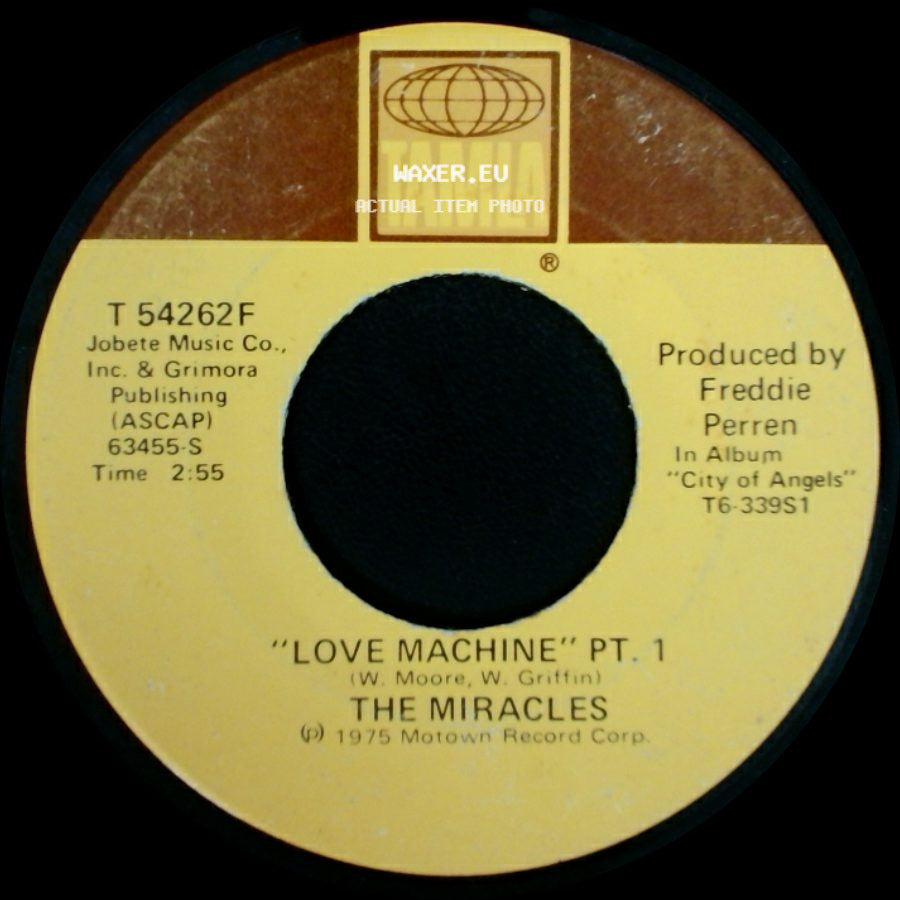 The Miracles - Love Machine Pt. 1 / Love Machine Pt. 2 side A