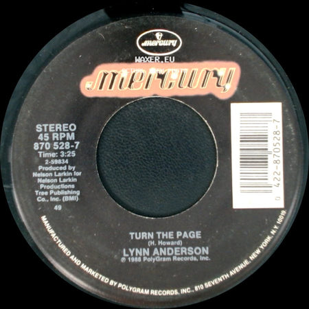 Lynn Anderson - Under The Boardwalk / Turn The Page side B