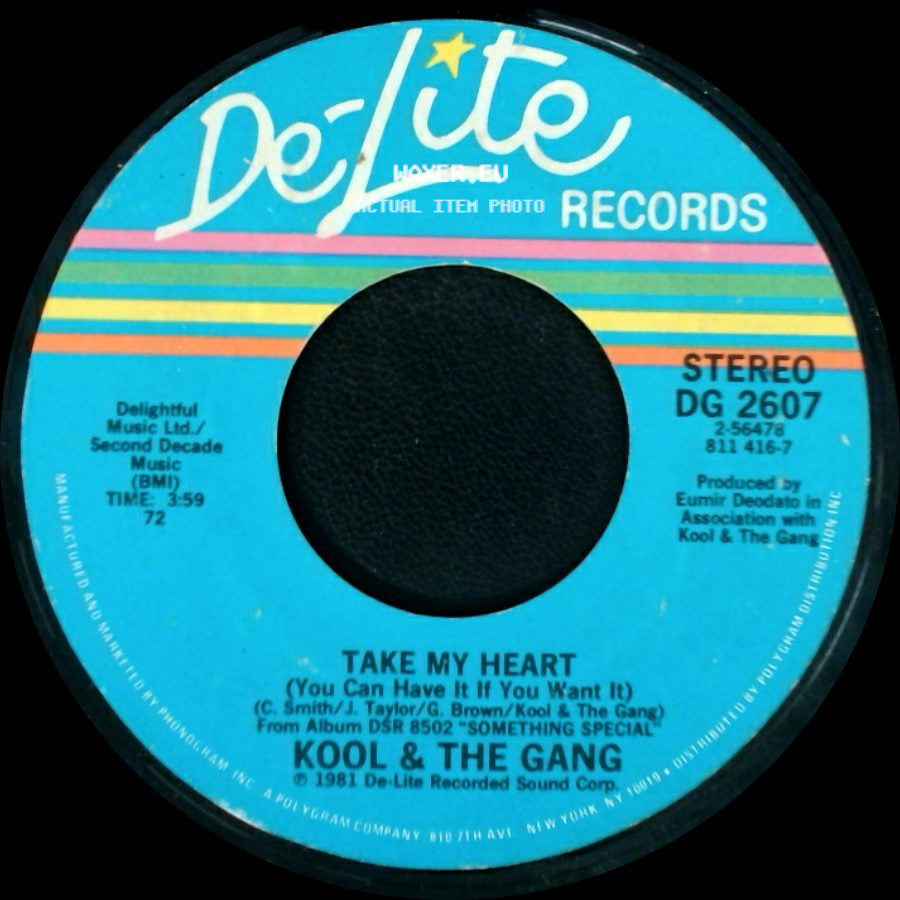 Kool & The Gang - Take My Heart (You Can Have It If You Want It) / Celebration side A