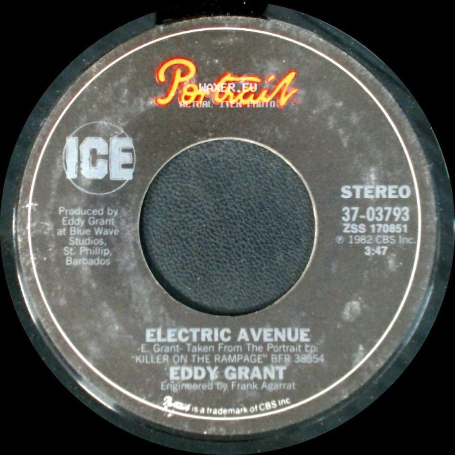 Eddy Grant - Electric Avenue / Time Warp side A