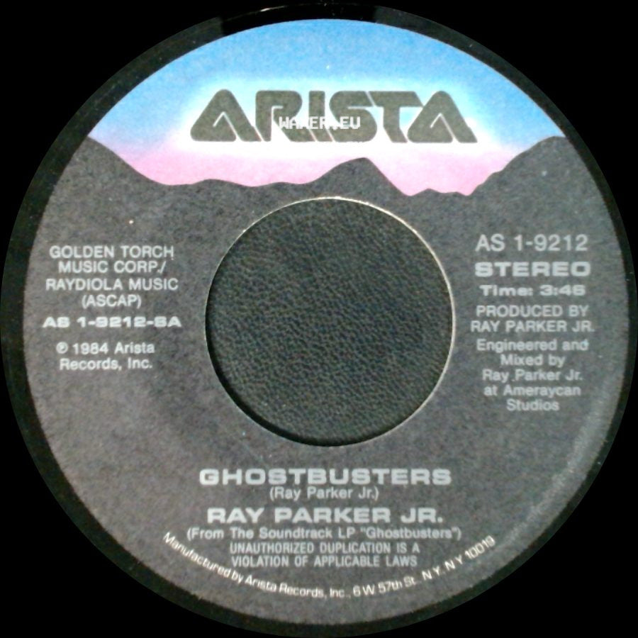 Ray Parker Jr. - Ghostbusters / Ghostbusters side A