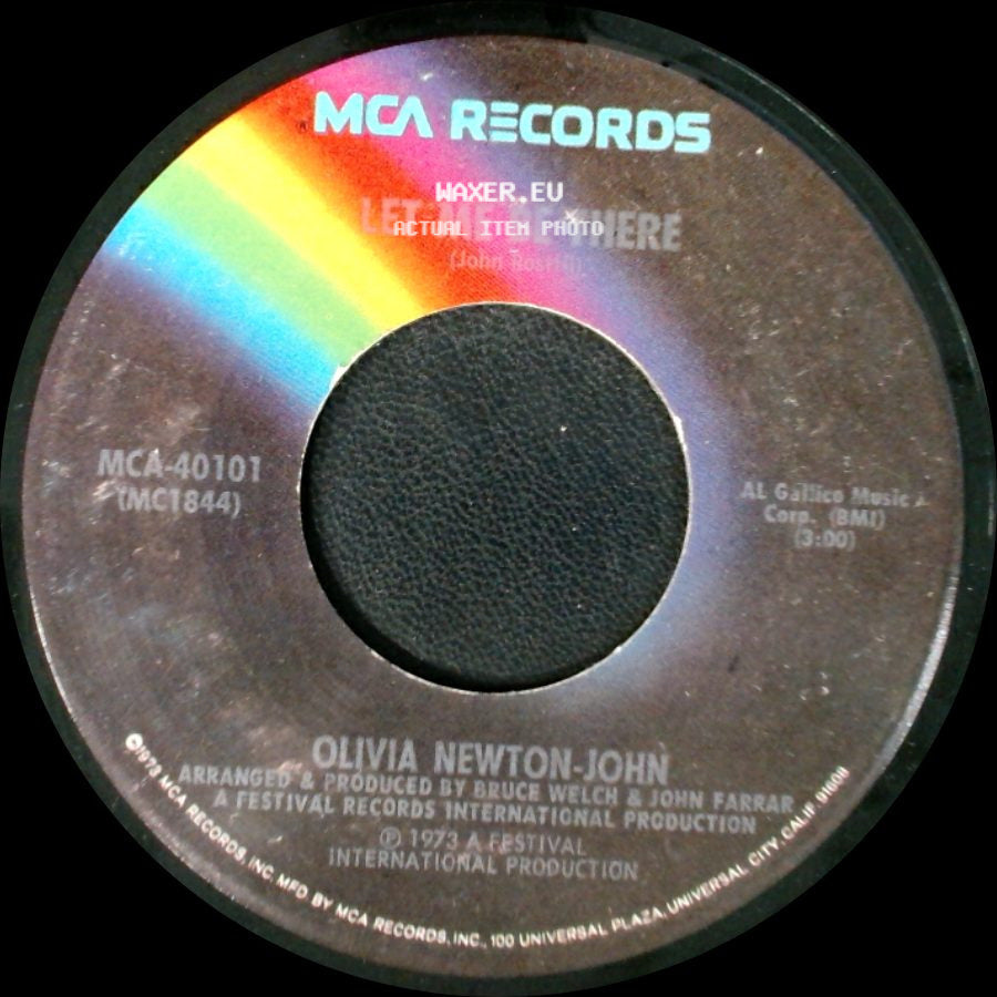 Olivia Newton-John - Let Me Be There / Then I'll Think Of You side A