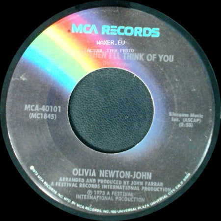 Olivia Newton-John - Let Me Be There / Then I'll Think Of You side B