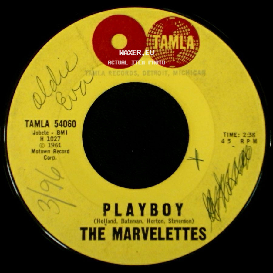 The Marvelettes - All The Love I've Got / Playboy side B