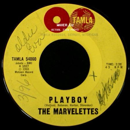 The Marvelettes - All The Love I've Got / Playboy side B