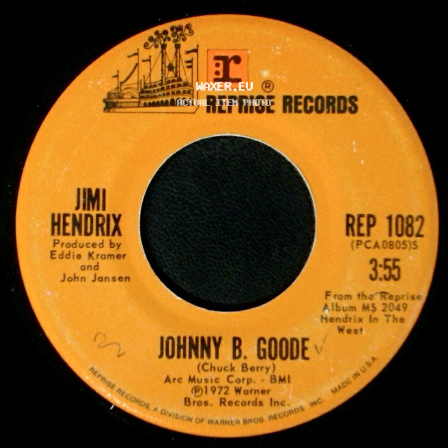 Jimi Hendrix - Johnny B. Goode / Lover Man side A